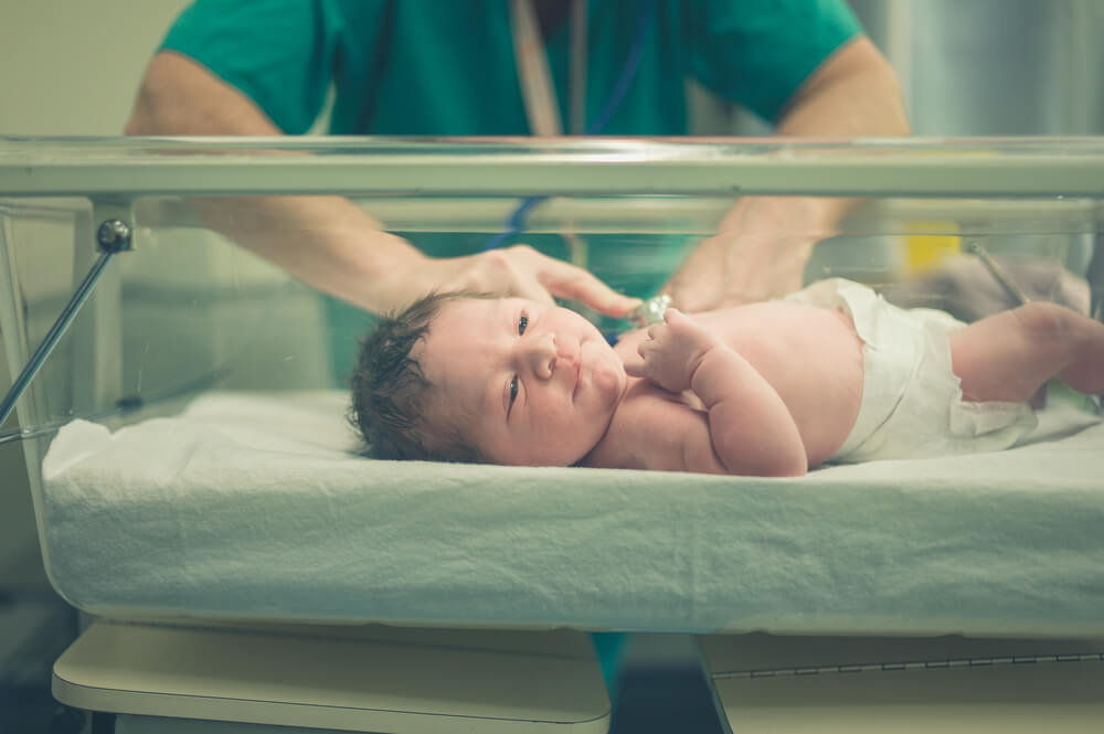 Baby in nicu